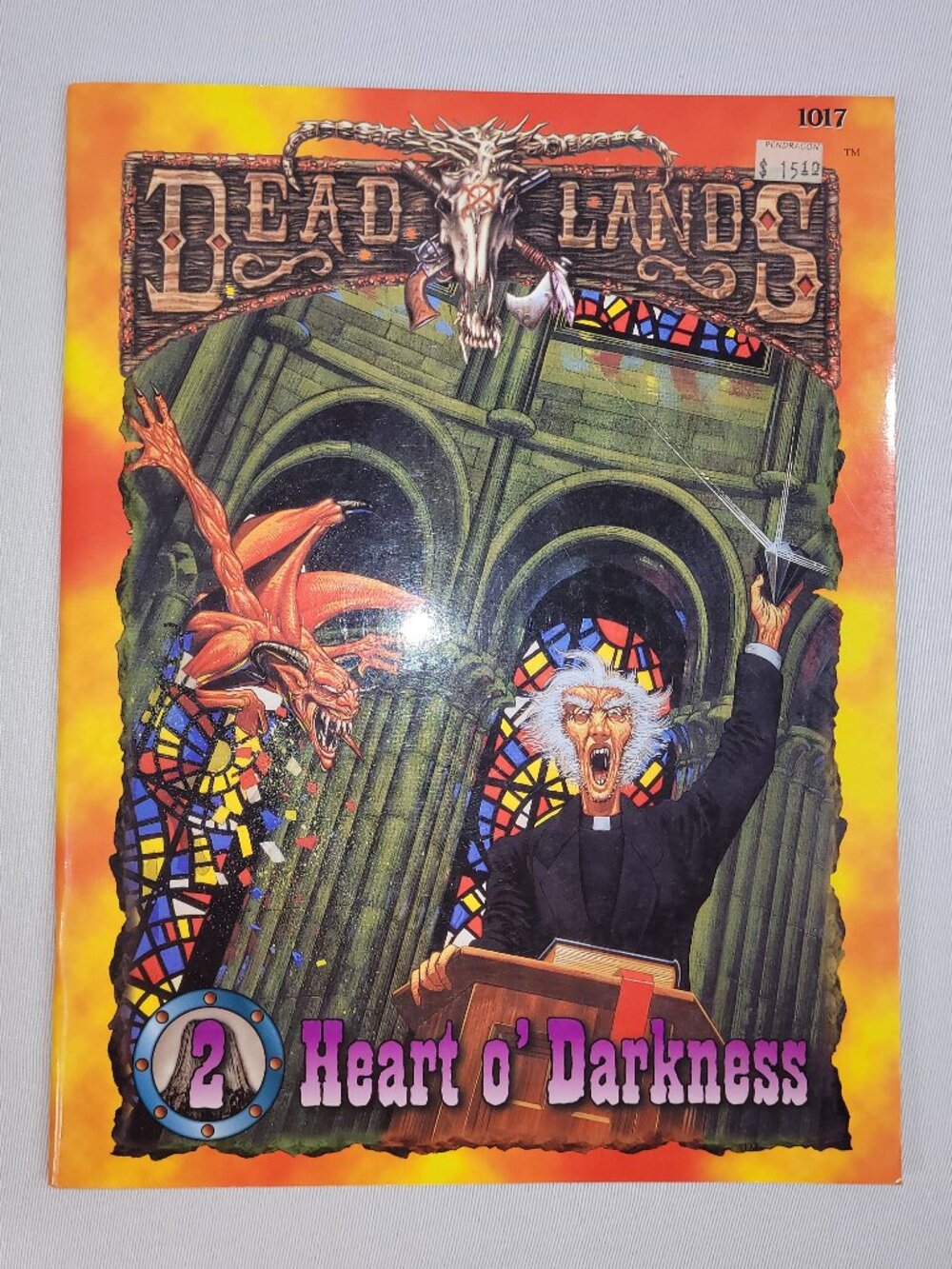 Dead Lands Heart o' Darkness Weird West Handbook RPG Softcover Game Book Manual